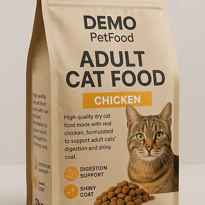 Adult Cat Food – Chicken primary image